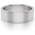 Alianza Clásica Flat 6 MM Oro Blanco 585 (14K)