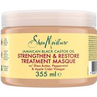 Máscara de Tratamento Strengthen & Restore com Óleo de Rícino da Jamaica da Shea Moisture 340 g