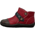 Retro-Design flache Winterschuhe Rot 36