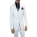 Statement Men's Outlet Wool 3-Piece Suit - Bright Hues