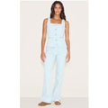 Light Blue Mid Waist Straight Leg Jeans