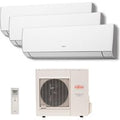 Ar Condicionado Multi Tri Split Inverter Fujitsu 24.000 Btus (2x Evap 9.000 e 1 Evap 12.000) Quente/Frio 220V Monofásico