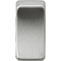 KnightsBridge Switch cover - brushed chrome
