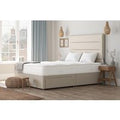 Spring King� Memory Ortho Mattress + Premium Divan Bed, Teal, No Drawer, Single