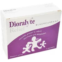 Dioralyte Relief Blackcurrant Sachets - 6 Sachets