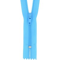 Milward Nylon Dress & Skirt Closed End Zips Dusky Blue