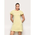 Camicia da notte m/c - Happy Night / GIALLO PASTELLO / XL