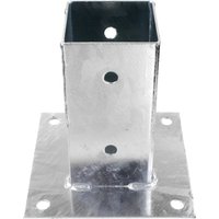 Voetsteun paalvoet tuinscherm paalhouder 141mm