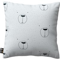 Poszewka Milly, ecru-czarny, 43 x 43 cm, Magic Collection