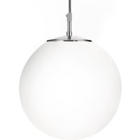 Searchlight 6077 Atom 1 Light Ceiling Pendant Light In Satin Silver
