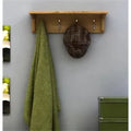 Mobel Oak Wall Mounted Coat Rack