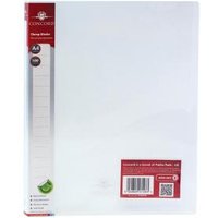 Concord Clamp Binder Polypropylene 75 micron 100 Sheet Capacity A4