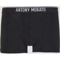 BOXER BASIC IN MORBIDO COTONE STRETCH CON FASCIA LOGATA