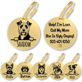 Personalized Breed Dog Tag (Airedale Terrier)