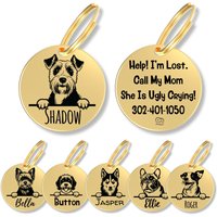 Personalized Breed Dog Tag (Airedale Terrier)
