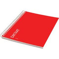 Schrift Qbasic diktaat A5 spiraal lijn 160blz 70gr rood