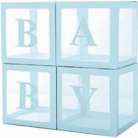 BABY Ballonnen Box (blauw)