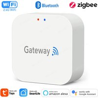 Tuya Smart Life Multi-mode Gateway Smart Home Automation Hub ZigBee WiFi Bridge Bluetooth Mesh Voice Control for Alexa Google