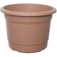Whitefurze 25cm Round Milano Planter, Terracotta