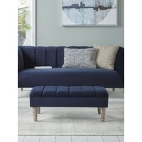 Kemi Ottoman - Laurel Opulent Cotton Velvet