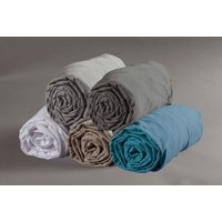 Drap housse Taupe 160x200 cm