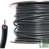 7mm HT Ignition Lead Cable - Wire Core PVC Black - 100 Meter Roll