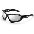 Briko Unisex Briko PNB Vin Black A0G Occhiali da sole Plastica Nero Nero Avvolgente Normale