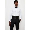 Burton Men's Black Bow Tie And Cummerbund Set