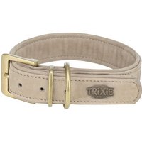 Collier Pure en cuir - Gris clair
