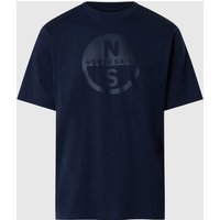 North Sails - T-shirt con maxi logoNorth SailsNavy blueS