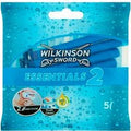 Wilkinson Sword Essentials 2 Kertakäyttökaapimet - 5 kpl