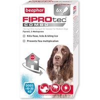 Beaphar FIPROtec COMBO for Medium Dogs 6 Pack