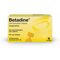 Betadine 10% Iodopovidone Soluzione Cutanea Disinfettante, 10 Flaconcini Monouso da 5ml