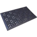Town and Country Rubber Trellis Indoor or Outdoor Door Mat
