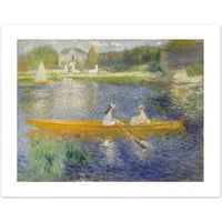 Renoir The Skiff Mini Print