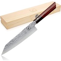 Kiritsuke Knife 8" | AUS10 Hammered Japanese Knife| imarku