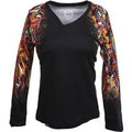 TIKITAKI - Buntes Damen Langarm TShirt - GERMENS