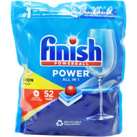 Finish All-in-One Lemon Dishwasher Tablets – 52 kpl