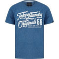 T-Shirts Zinger Motif Cotton Jersey Grindle T-Shirt in Light Blue / S - Tokyo Laundry