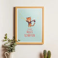 Poster Affirmation Selbstvertrauen