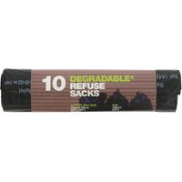 d2w Degradable Refuse Sacks - 70L - Roll of 10