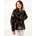 Embroidered Buttoned Shirt - M/L / BLACK