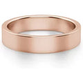 Alianza Clásica Flat 4 MM Oro Rosa 585 (14K)