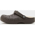 Crocs Unisex Baya Lined Clog, Brown
