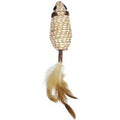 Brinquedo Ratinho Matatabi Stick Jambo Com Pena - Único