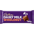 Dairy Milk Whole Nut Chocolate Bar 180g