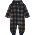 Minymo Fleece Onesie - Ruiten - Maat 86