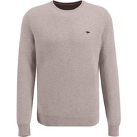 Fynch Hatton Merino Crew Neck Sweater - Pale Berry - XL