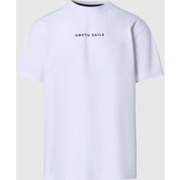 North Sails - T-shirt con stampa North SailsNorth SailsWhiteL