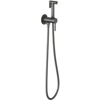Aqua Elegance - Bidetkraan Met Handdouche (Warm En Koud Water) - Gun Metal